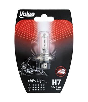 Ampul, uzun huzme far +50% LIGHT