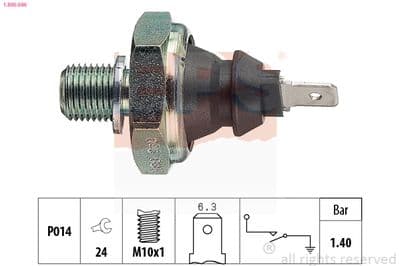 Yağ basınç şalteri Made in Italy - OE Equivalent
