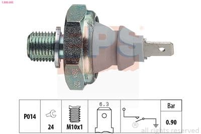 Yağ basınç şalteri Made in Italy - OE Equivalent
