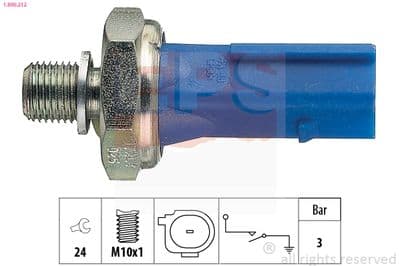 Yağ basınç şalteri Made in Italy - OE Equivalent