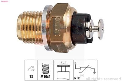 Sensör, yağ sıcaklığı Made in Italy - OE Equivalent