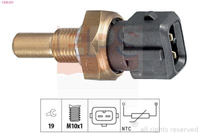 Sensör, yağ sıcaklığı Made in Italy - OE Equivalent