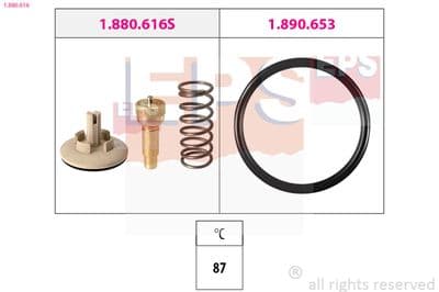 Termostat, soğutma sıvısı Made in Italy - OE Equivalent