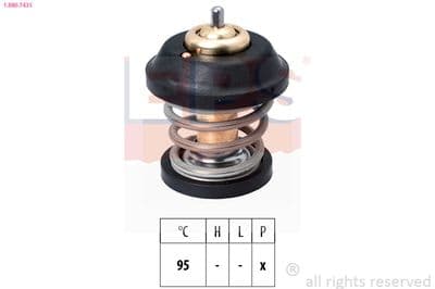 Termostat, soğutma sıvısı Made in Italy - OE Equivalent