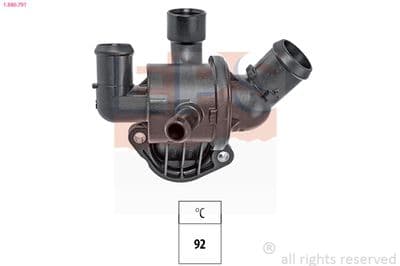 Termostat, soğutma sıvısı Made in Italy - OE Equivalent