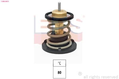 Termostat, soğutma sıvısı Made in Italy - OE Equivalent