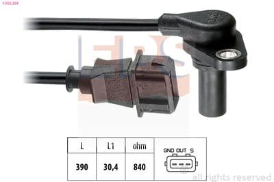 Devir sayısı sensörü, otomatik şanzıman Made in Italy - OE Equivalent