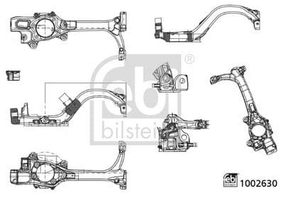 Aks başı, tekerlek bağlantısı