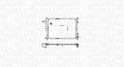 Motor su radyatörü