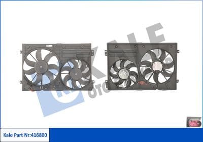 Fan, motor soğutması