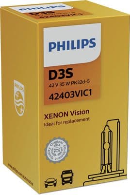 Ampul, uzun huzme far Xenon Vision