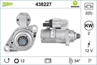 Marş motoru VALEO ORIGINS NEW OE TECHNOLOGY