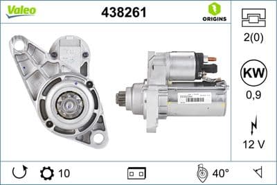 Marş motoru VALEO ORIGINS NEW OE TECHNOLOGY