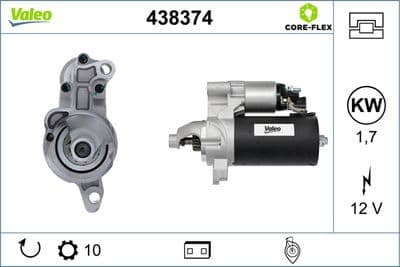 Marş motoru VALEO CORE-FLEX