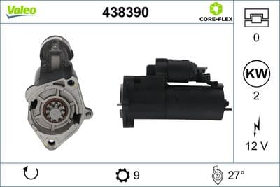 Marş motoru VALEO CORE-FLEX