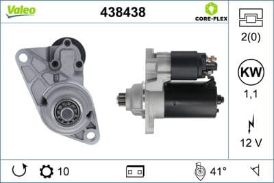 Marş motoru VALEO CORE-FLEX