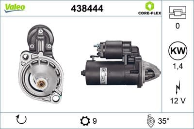 Marş motoru VALEO CORE-FLEX