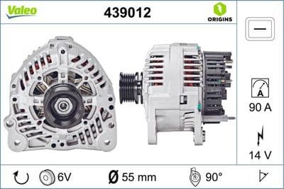Alternatör VALEO ORIGINS NEW OE TECHNOLOGY