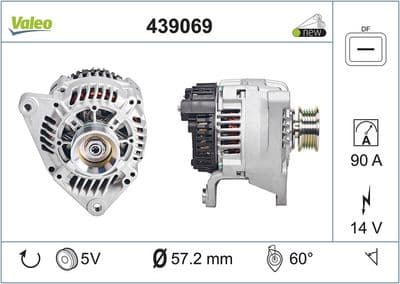 Alternatör VALEO ORIGINS NEW OE TECHNOLOGY