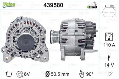 Alternatör VALEO ORIGINS NEW OE TECHNOLOGY