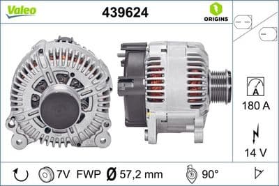 Alternatör VALEO ORIGINS NEW OE TECHNOLOGY