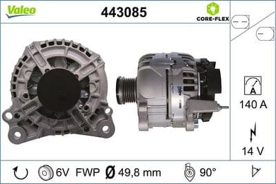 Alternatör VALEO CORE-FLEX