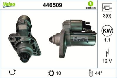 Marş motoru VALEO ORIGINS NEW OE TECHNOLOGY
