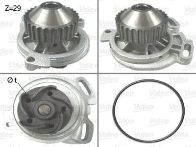 Su pompası, motor soğutması