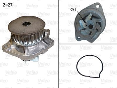 Su pompası, motor soğutması