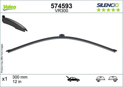 Silecek süpürgesi SILENCIO REAR