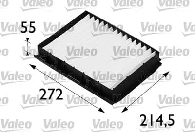 Filtre, kabin havası VALEO ESSENTIAL