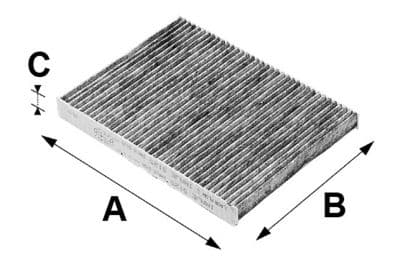 Filtre, kabin havası VALEO PROTECT