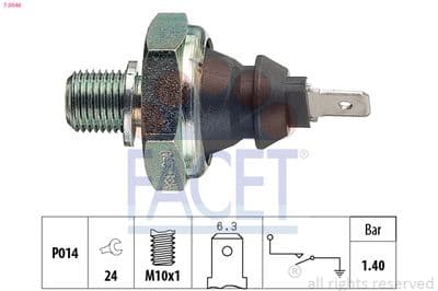 Yağ basınç şalteri Made in Italy - OE Equivalent