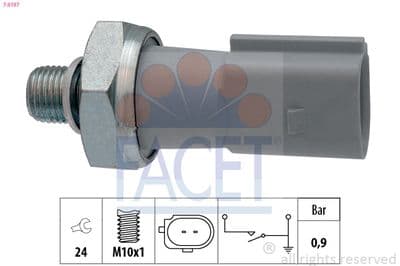 Yağ basınç şalteri Made in Italy - OE Equivalent