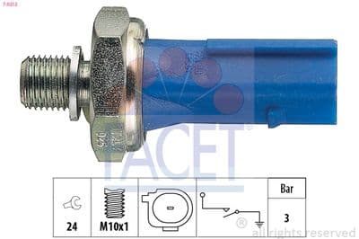 Yağ basınç şalteri Made in Italy - OE Equivalent