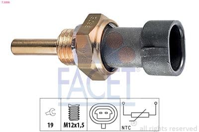 Sensör, yağ sıcaklığı Made in Italy - OE Equivalent