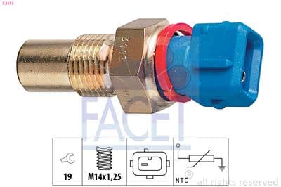 Sensör, yağ sıcaklığı Made in Italy - OE Equivalent