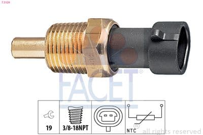 Sensör, yağ sıcaklığı Made in Italy - OE Equivalent