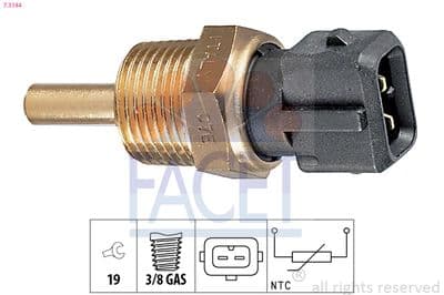Sensör, yağ sıcaklığı Made in Italy - OE Equivalent
