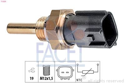 Sensör, yağ sıcaklığı Made in Italy - OE Equivalent