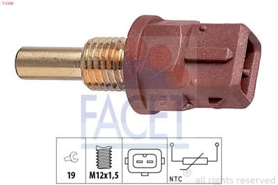 Sensör, yağ sıcaklığı Made in Italy - OE Equivalent