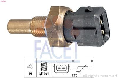 Sensör, yağ sıcaklığı Made in Italy - OE Equivalent