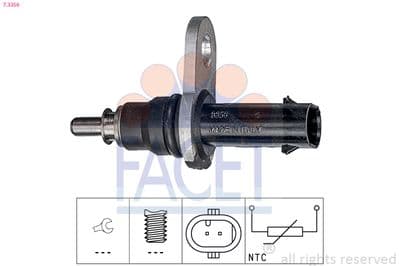 Sensör, yağ sıcaklığı Made in Italy - OE Equivalent