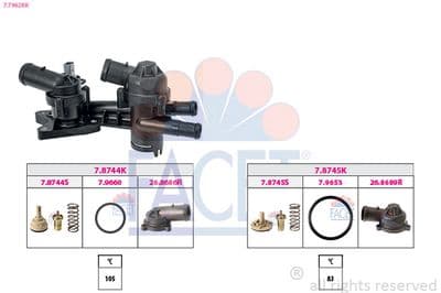 Termostat, soğutma sıvısı Made in Italy - OE Equivalent