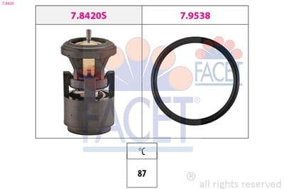 Termostat, soğutma sıvısı Made in Italy - OE Equivalent