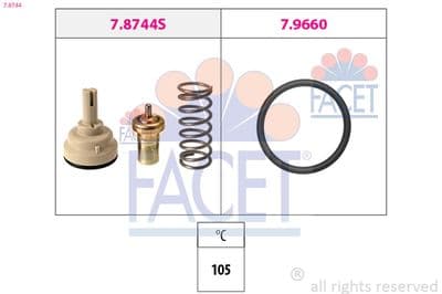 Termostat, soğutma sıvısı Made in Italy - OE Equivalent