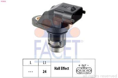Sensör, motor devir sayısı Made in Italy - OE Equivalent