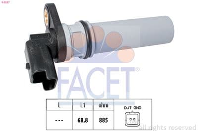 Sensör, motor devir sayısı Made in Italy - OE Equivalent