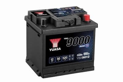 Marş motoru aküsü YBX9000 AGM Start Stop Plus Batteries
