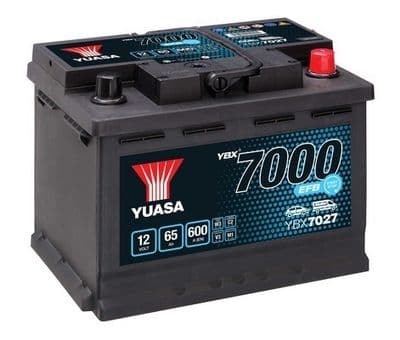 Marş motoru aküsü YBX7000 EFB Start Stop Plus Batteries